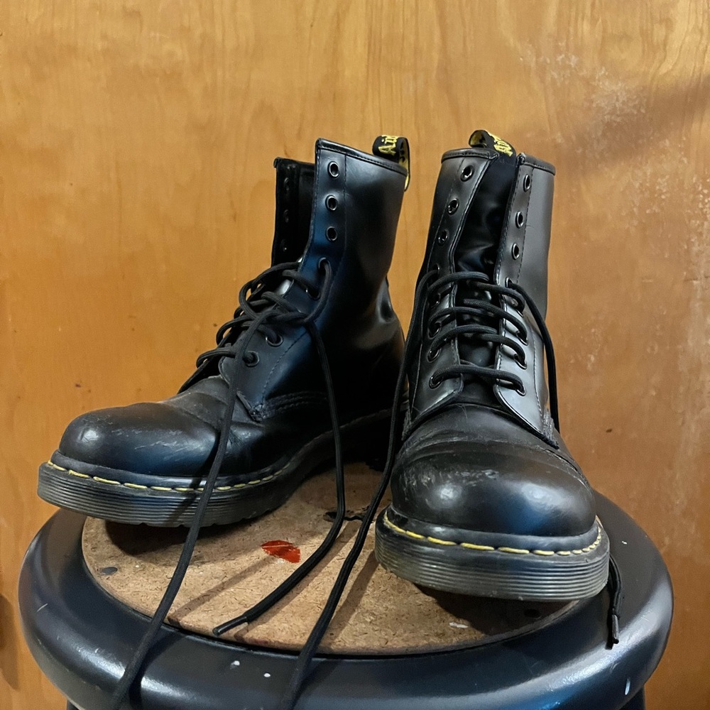 Classic Black Doc Martin Airwalk Boots